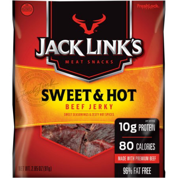 Jack Link´s Beef Jerky Sweet & Hot ca. 80g (2.8oz)