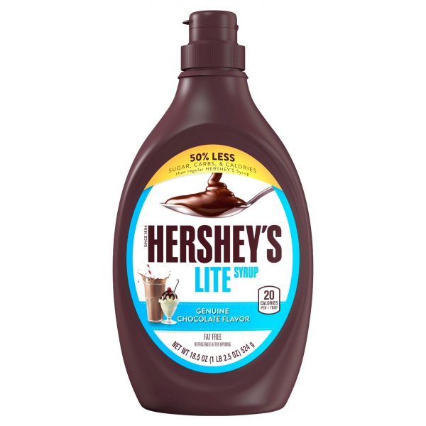 Hershey's Lite Chocolate Syrup ca. 524g (18.5oz)