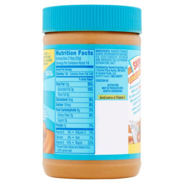 SKIPPY Creamy Peanut Butter ca. 460g (16.2oz)