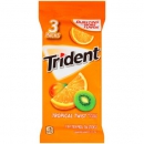 Trident Tropical Twist Sugar Free Gum ca. 100g (3.5oz)